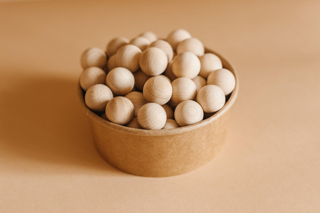 kulki drewniane do liczenia