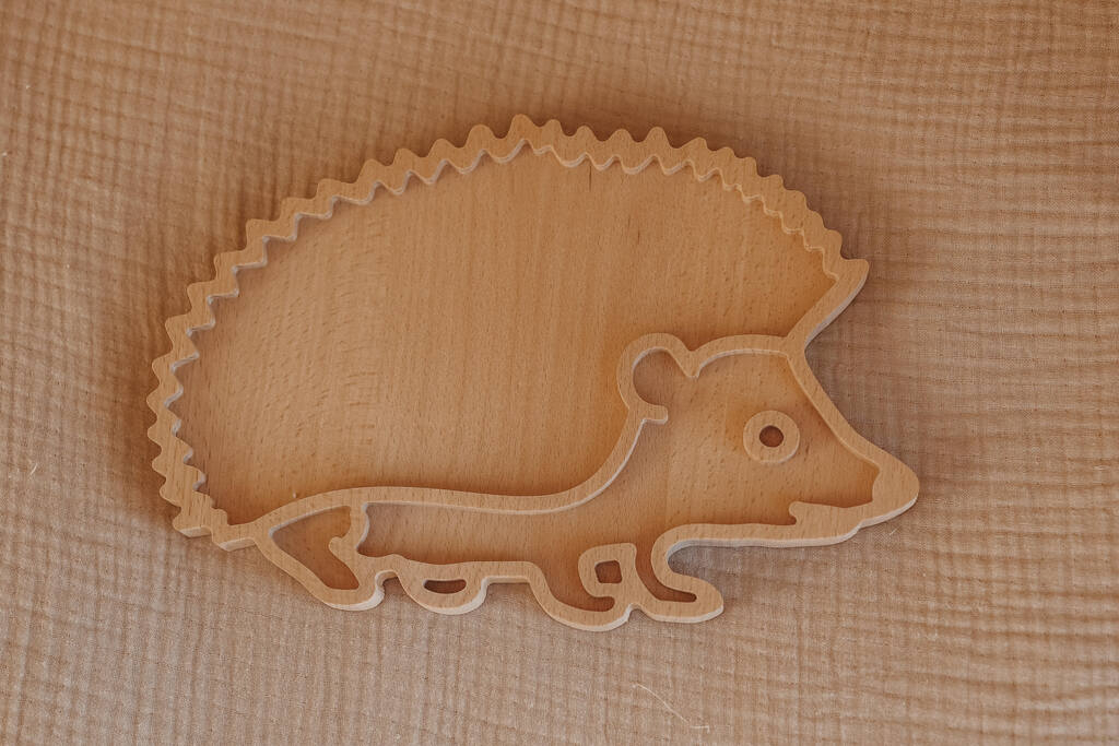 Drewniana wysypywanka jeż - obrazek 2