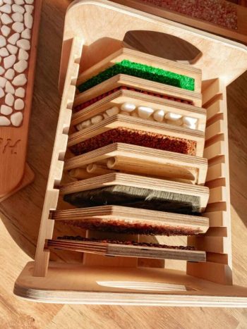 Skrzynia do ścieżki sensorycznej 8 paneli