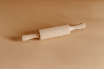 Drewniany mini wałek