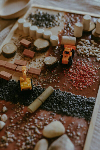 panel sensoryczny plac budowy dla dzieci Hajo Kids